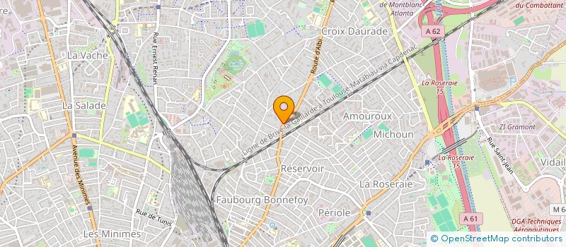 localisation de l'entreprise PHARMACIE CROIX DAURADE à TOULOUSE