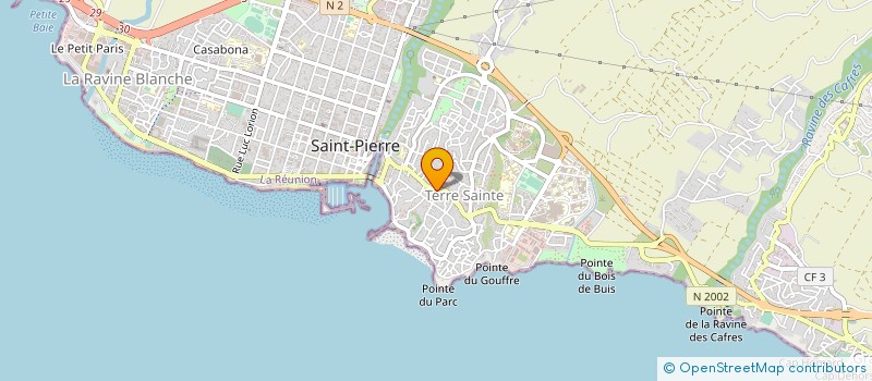 localisation de l'entreprise PHARMACIE D'ABORD  SAINT-PIERRE