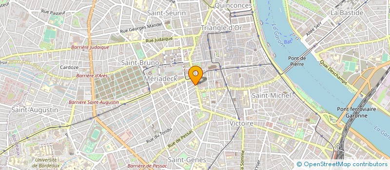 localisation de l'entreprise PHARMACIE D' ALBRET à BORDEAUX