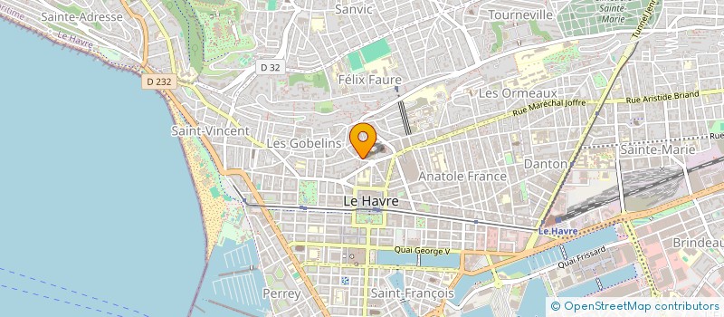 localisation de l'entreprise PHARMACIE D 'APLEMONT à LE HAVRE