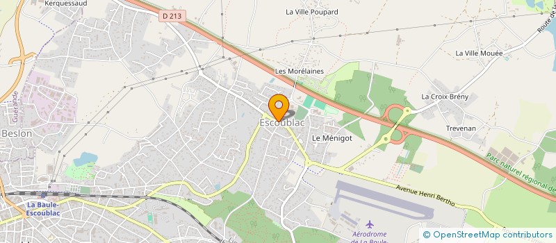 localisation de l'entreprise PHARMACIE D'ESCOUBLAC à LA BAULE-ESCOUBLAC