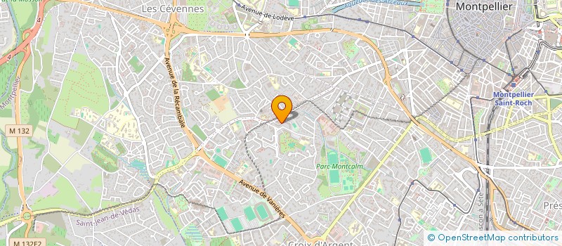 localisation de l'entreprise PHARMACIE D'ESTANOVE à MONTPELLIER