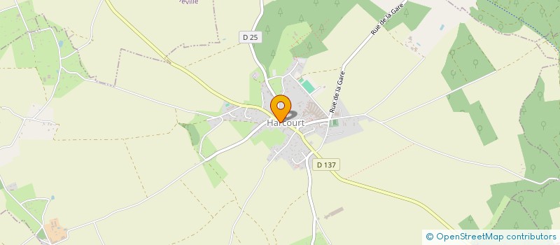 localisation de l'entreprise PHARMACIE D'HARCOURT  HARCOURT