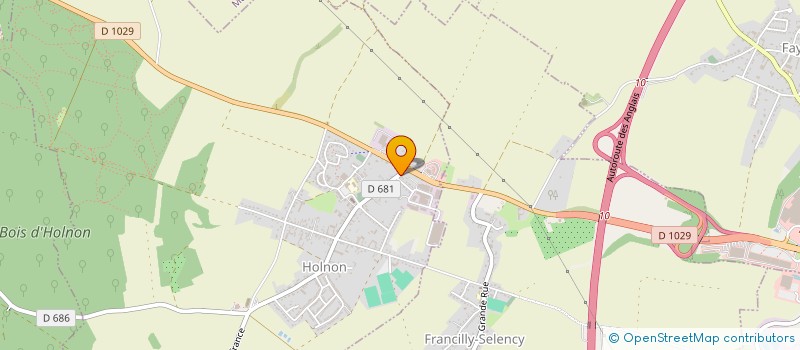 localisation de l'entreprise PHARMACIE D'HOLNON  HOLNON