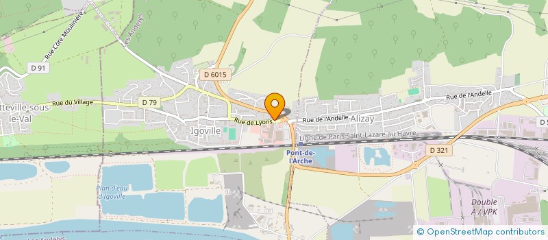 localisation de l'entreprise PHARMACIE D'IGOVILLE  IGOVILLE