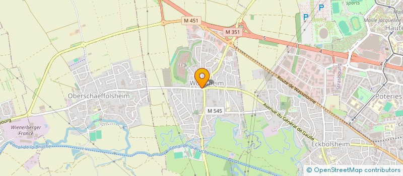 localisation de l'entreprise PHARMACIE D'OFFICINE WOLFISHEIM  WOLFISHEIM