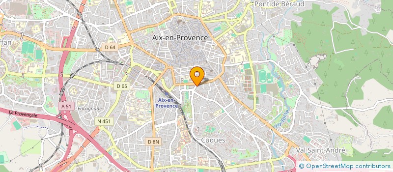 localisation de l'entreprise PHARMACIE D'ORBITELLE ROY RENE à AIX-EN-PROVENCE