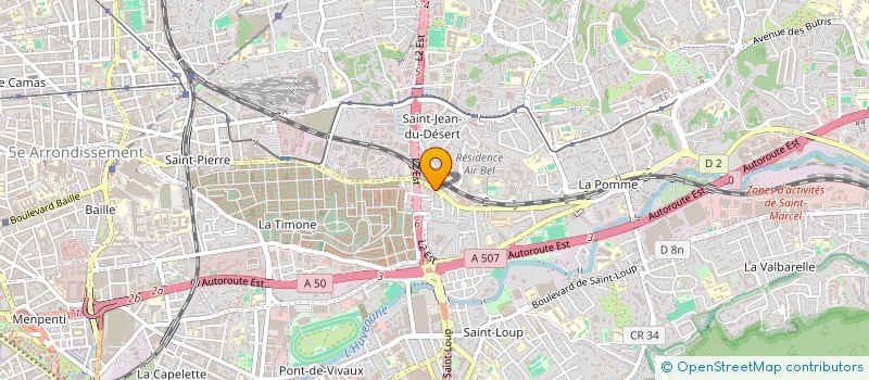 localisation de l'entreprise PHARMACIE DAGREGORIO  MARSEILLE