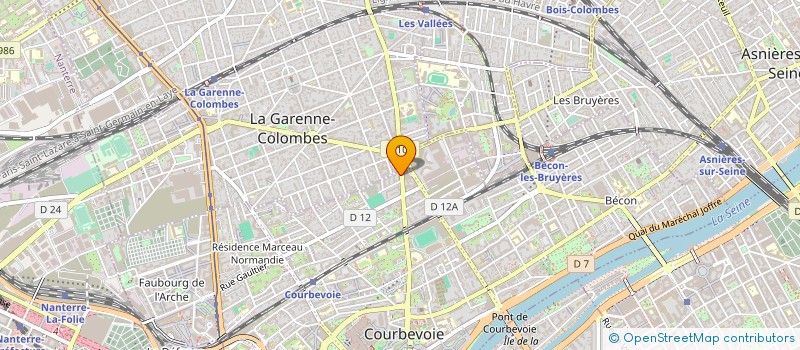 localisation de l'entreprise PHARMACIE DAHAN à COURBEVOIE
