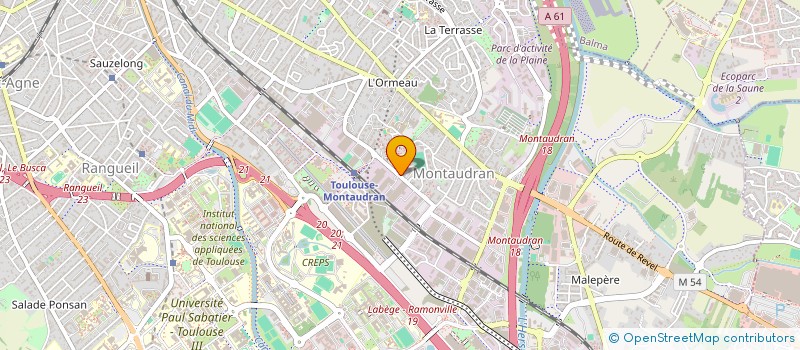 localisation de l'entreprise PHARMACIE DANGLA-DUFFORT à TOULOUSE