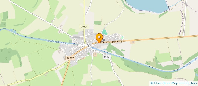 localisation de l'entreprise PHARMACIE DE BAIRON  BAIRON ET SES ENVIRONS