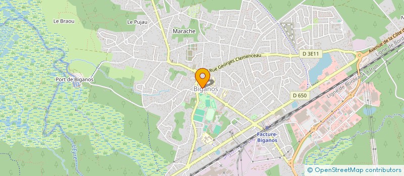 localisation de l'entreprise PHARMACIE DE BARROS SAN MIGUEL  BIGANOS