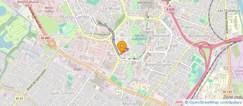 localisation de l'entreprise PHARMACIE DE BASSO CAMBO à TOULOUSE