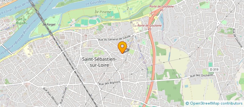 localisation de l'entreprise PHARMACIE DE BEAUGENCY à SAINT-SEBASTIEN-SUR-LOIRE
