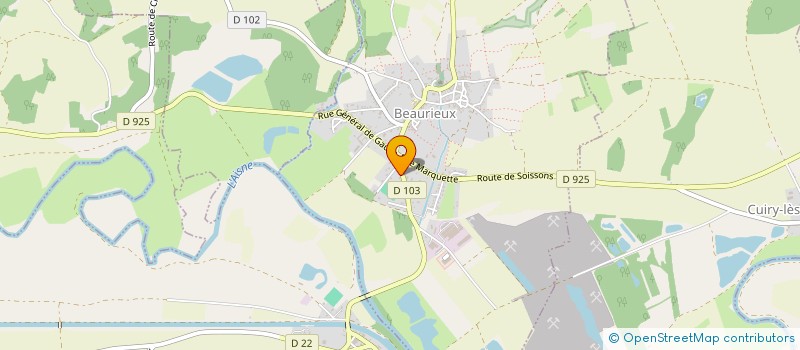 localisation de l'entreprise PHARMACIE DE BEAURIEUX à BEAURIEUX