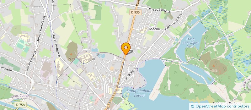 localisation de l'entreprise PHARMACIE DE BONSECOURS  CONDE-SUR-L'ESCAUT