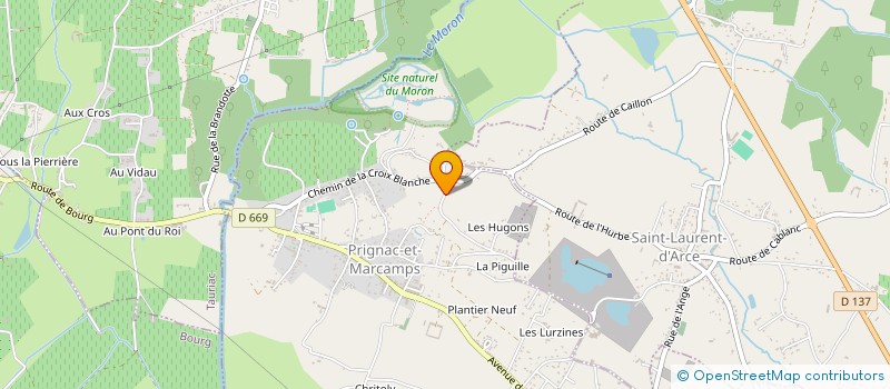 localisation de l'entreprise PHARMACIE DE BOURG  BOURG