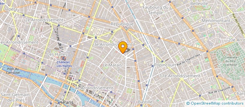 localisation de l'entreprise PHARMACIE DE BRETAGNE à PARIS