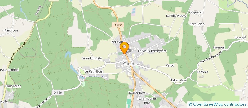 localisation de l'entreprise PHARMACIE DE CAMORS à CAMORS