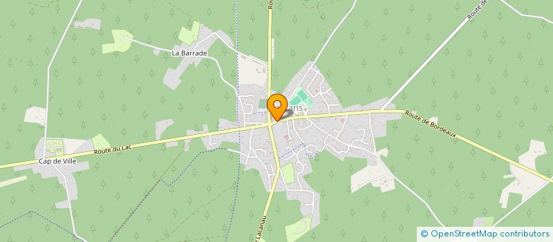 localisation de l'entreprise PHARMACIE DE CARCANS  CARCANS