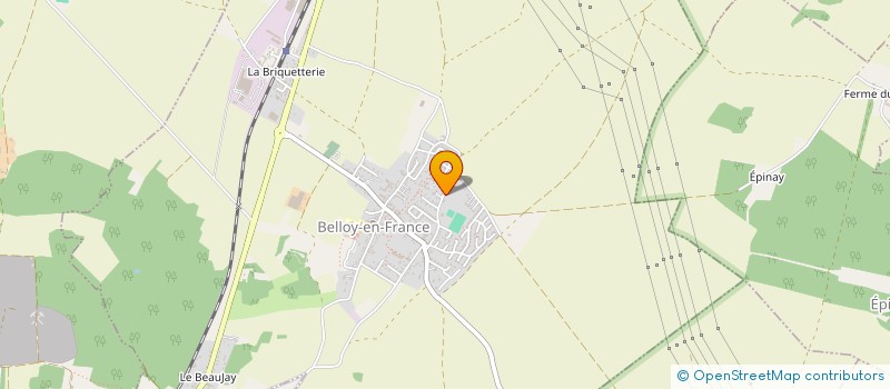 localisation de l'entreprise PHARMACIE DE CARNELLE  BELLOY-EN-FRANCE