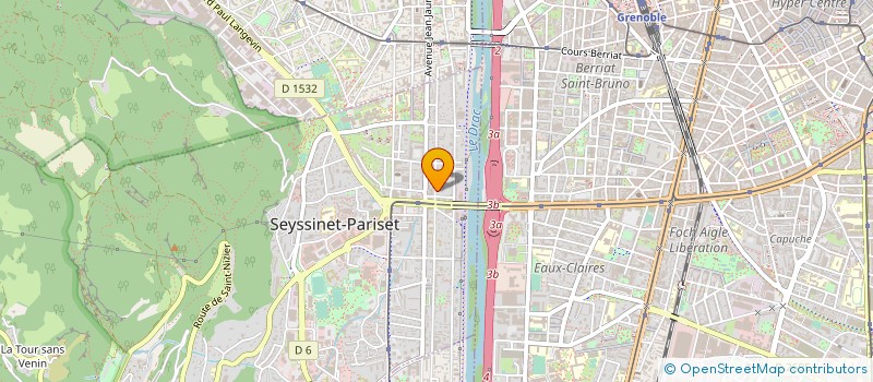 localisation de l'entreprise PHARMACIE DE CATANE à SEYSSINET-PARISET