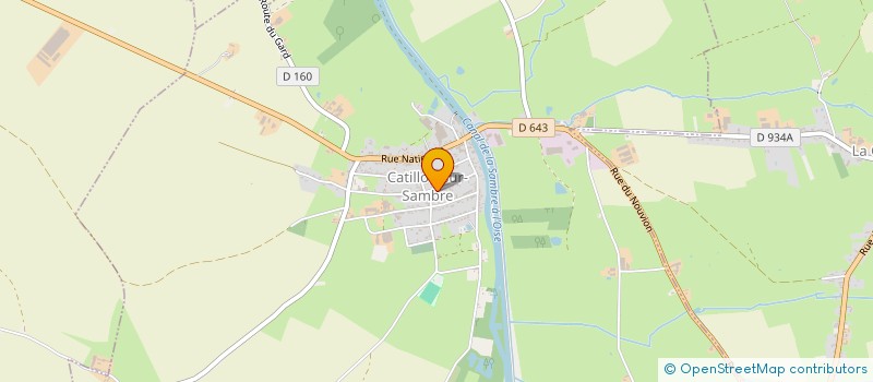 localisation de l'entreprise PHARMACIE DE CATILLON à CATILLON-SUR-SAMBRE