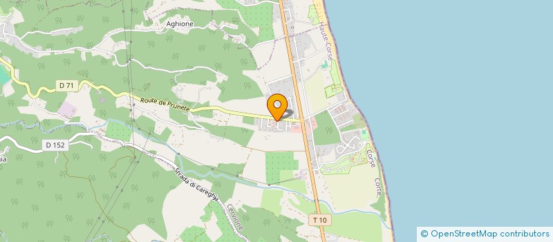 localisation de l'entreprise PHARMACIE DE CERVIONE à CERVIONE