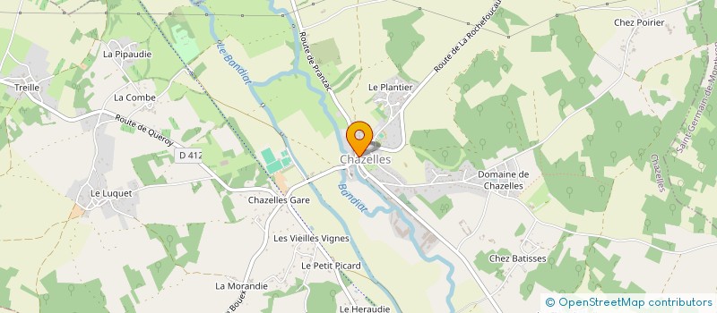 localisation de l'entreprise PHARMACIE DE CHAZELLES à CHAZELLES
