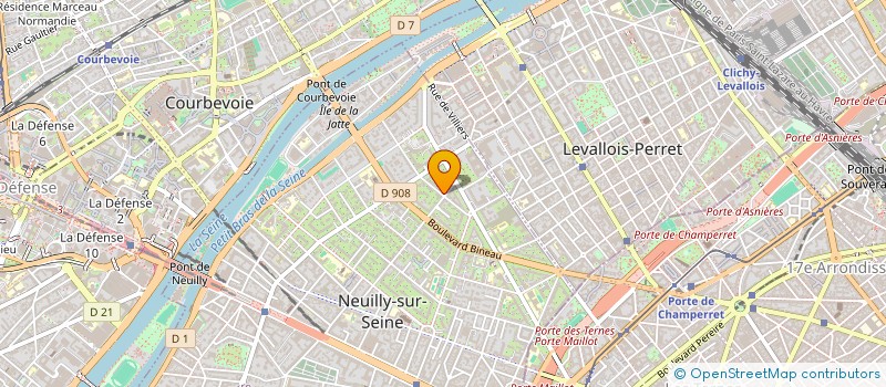 localisation de l'entreprise PHARMACIE DE CHEZY à NEUILLY-SUR-SEINE