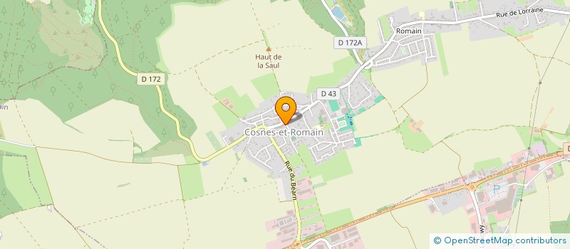 localisation de l'entreprise PHARMACIE DE COSNES ET ROMAIN  COSNES-ET-ROMAIN