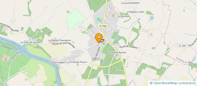 localisation de l'entreprise PHARMACIE DE FENEU à FENEU