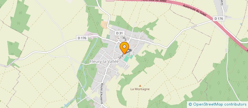 localisation de l'entreprise PHARMACIE DE FLEURY à FLEURY-LA-VALLEE