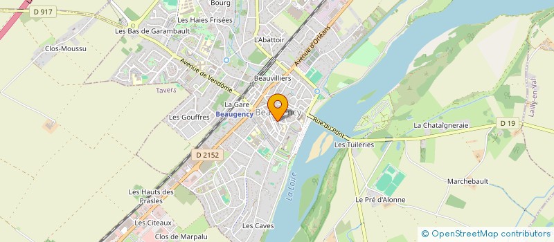 localisation de l'entreprise PHARMACIE DE GARAMBAULT à BEAUGENCY