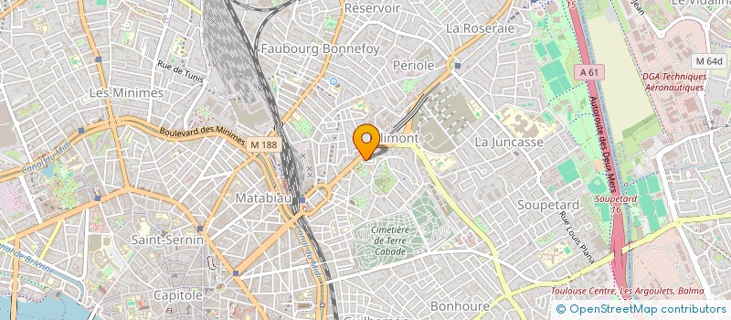 localisation de l'entreprise PHARMACIE DE JOLIMONT à TOULOUSE