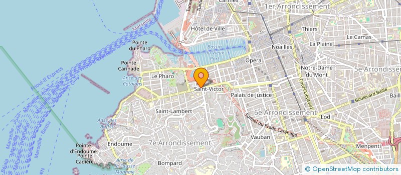 localisation de l'entreprise PHARMACIE DE L'ABBAYE à MARSEILLE
