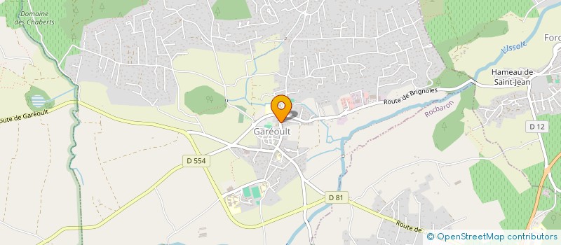 localisation de l'entreprise PHARMACIE DE L'AIRE DES DAMES  GAREOULT