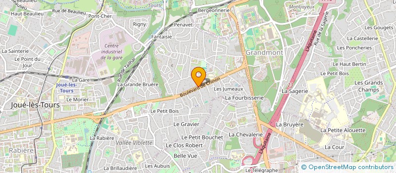 localisation de l'entreprise PHARMACIE DE L'ALOUETTE à JOUE-LES-TOURS