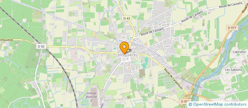 localisation de l'entreprise PHARMACIE DE L'AURORE  JONQUIERES