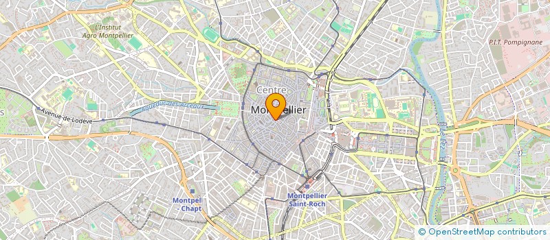 localisation de l'entreprise PHARMACIE DE L'ECUSSON à MONTPELLIER