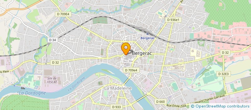 localisation de l'entreprise PHARMACIE DE L'EGLISE à BERGERAC