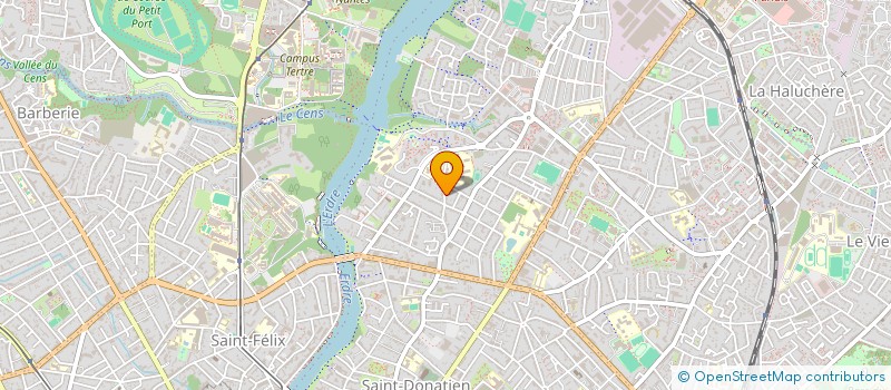 localisation de l'entreprise PHARMACIE DE L'ERAUDIERE à NANTES