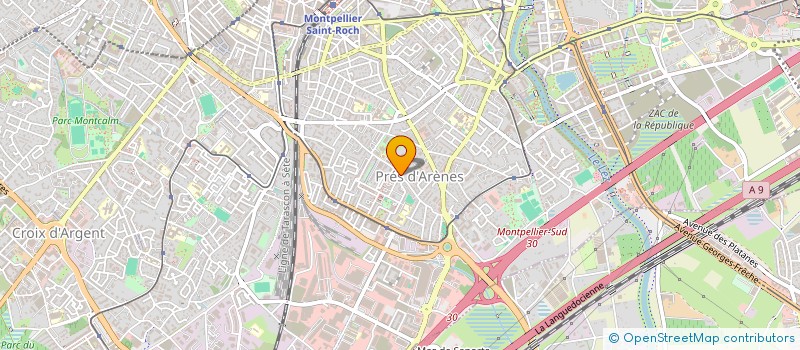localisation de l'entreprise PHARMACIE DE L'ESCOUTAIRE à MONTPELLIER