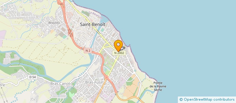 localisation de l'entreprise PHARMACIE DE L'EST à SAINT-BENOIT