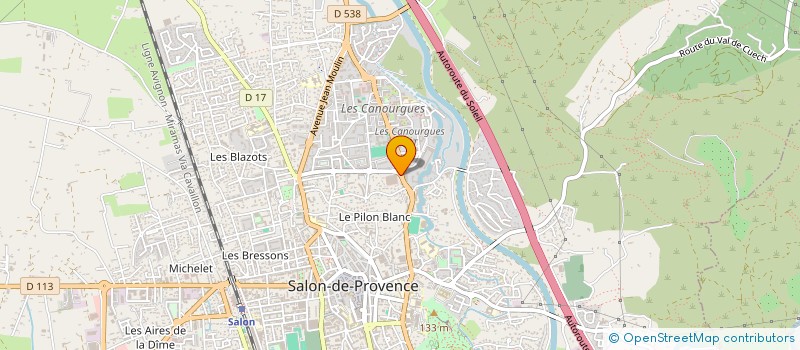 localisation de l'entreprise PHARMACIE DE L'EUROPE à SALON-DE-PROVENCE