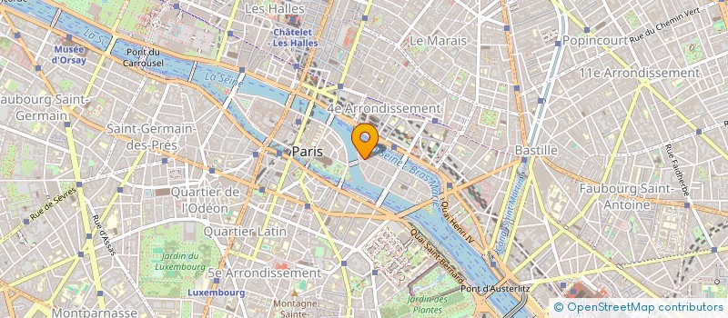 localisation de l'entreprise PHARMACIE DE L'ILE SAINT LOUIS à PARIS