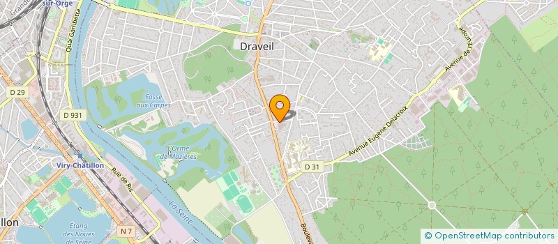 localisation de l'entreprise PHARMACIE DE L'INTER à DRAVEIL