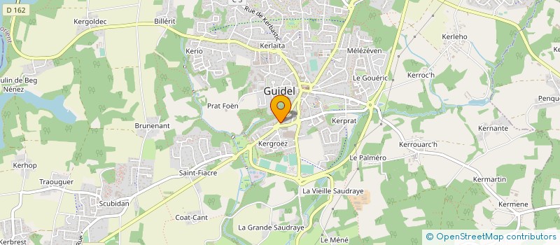 localisation de l'entreprise PHARMACIE DE L'OCEAN à GUIDEL