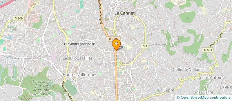 localisation de l'entreprise PHARMACIE DE L'ONYX à LE CANNET