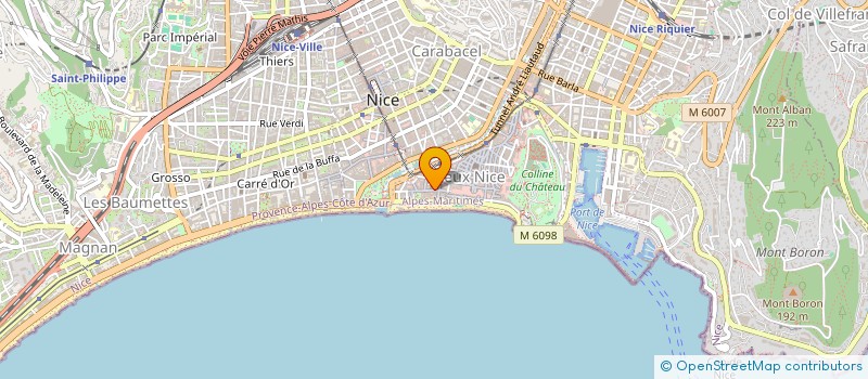 localisation de l'entreprise PHARMACIE DE L'OPERA à NICE